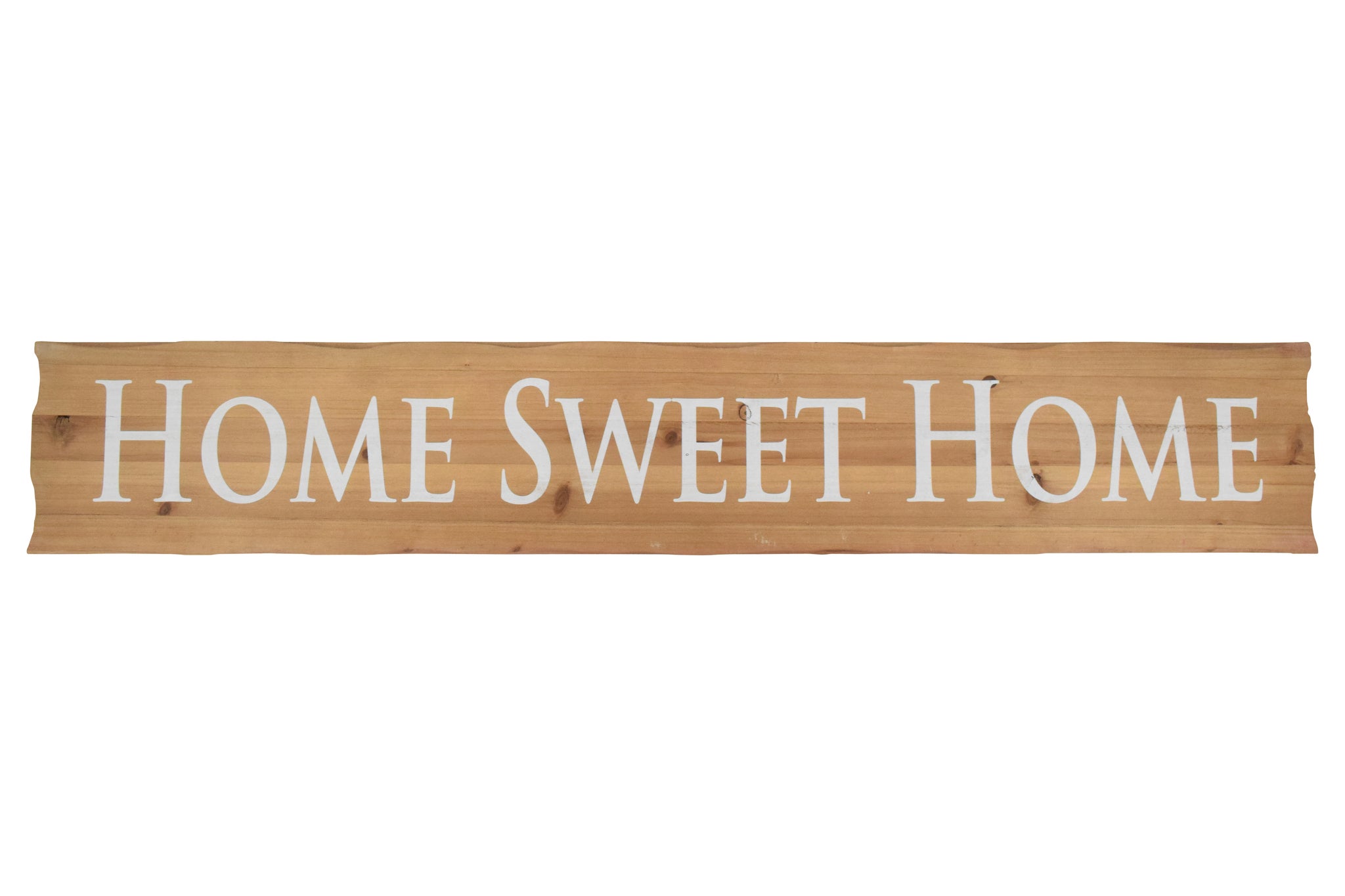 Bring warmth and charm to your living space with this "Home Sweet Home" Wooden Wall Decor. Crafted from natural wood