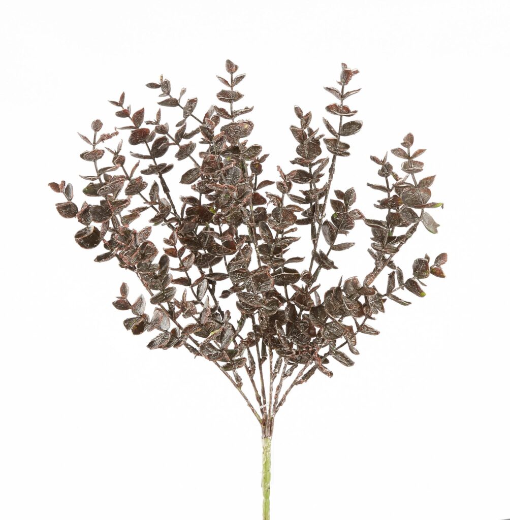 Add a touch of natural beauty to your decor with this Artificial Eucalyptus Bush