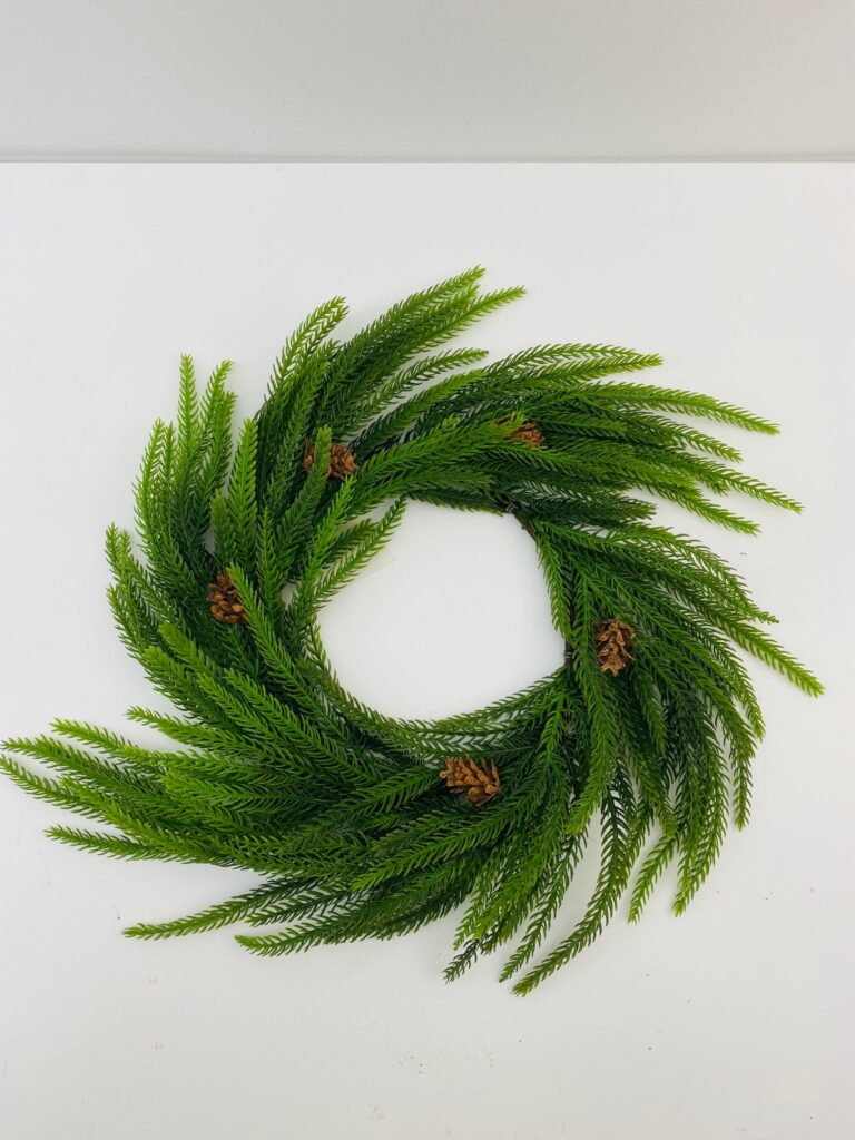 6.5IN CRYPTOMERIA CANDLE RING