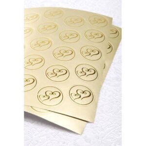 Add an elegant look to invitations and thank you cards with these envelope seals. They are perfect for showers